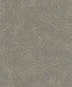 Botanical and Jungle Textured Wallpaper, Leaves, 31321, Brown, Sample