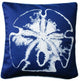 Tracy Upton Hilton Head Sand Dollar Solitaire Throw Pillow, 20"x20"