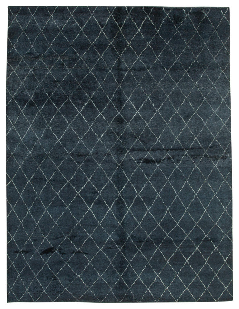 Rug N Carpet - Handmade Unique 9' 1'' x 12' 0'' Moroccan Area Rug
