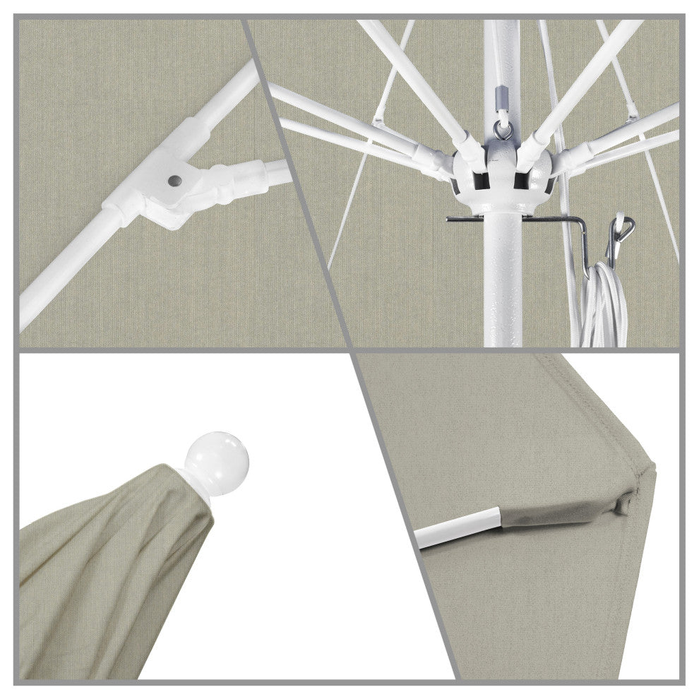 Fiberglass Umbrella White, Spectrum Dove