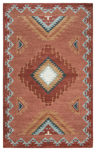 Rizzy Home MZ163B Mesa Area Rug 10'x13' Rust