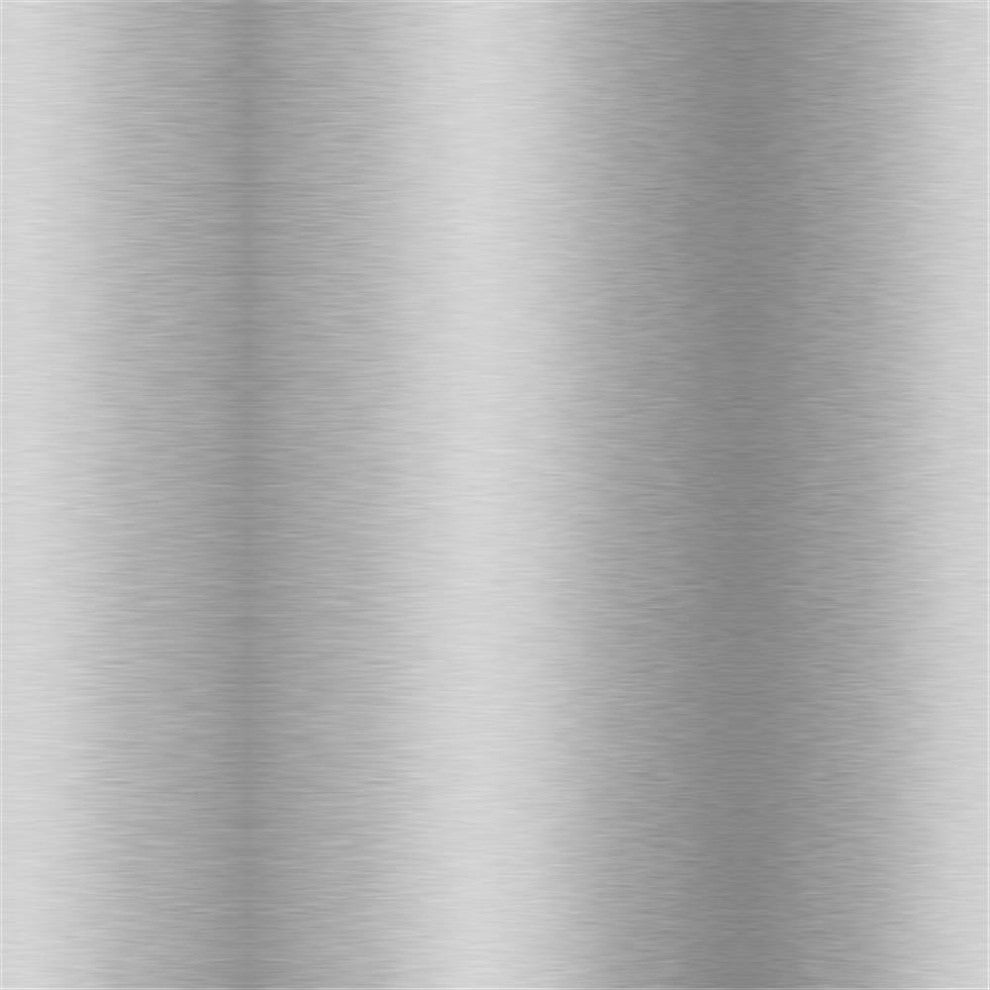 Armen Living Dione 30" Metal & Faux Leather Swivel Bar Stool in Gray/Chrome