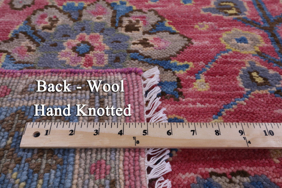 Turkish Oushak Handmade Wool Rug 5' 1" X 8' 1" - Q15350
