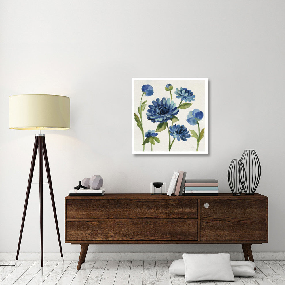 "Seaside Garden II" Digital Paper Print by Silvia Vassileva, 32"x32"