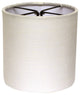 6" Snow Set of 6 Drum Chandelier Linen Lampshades