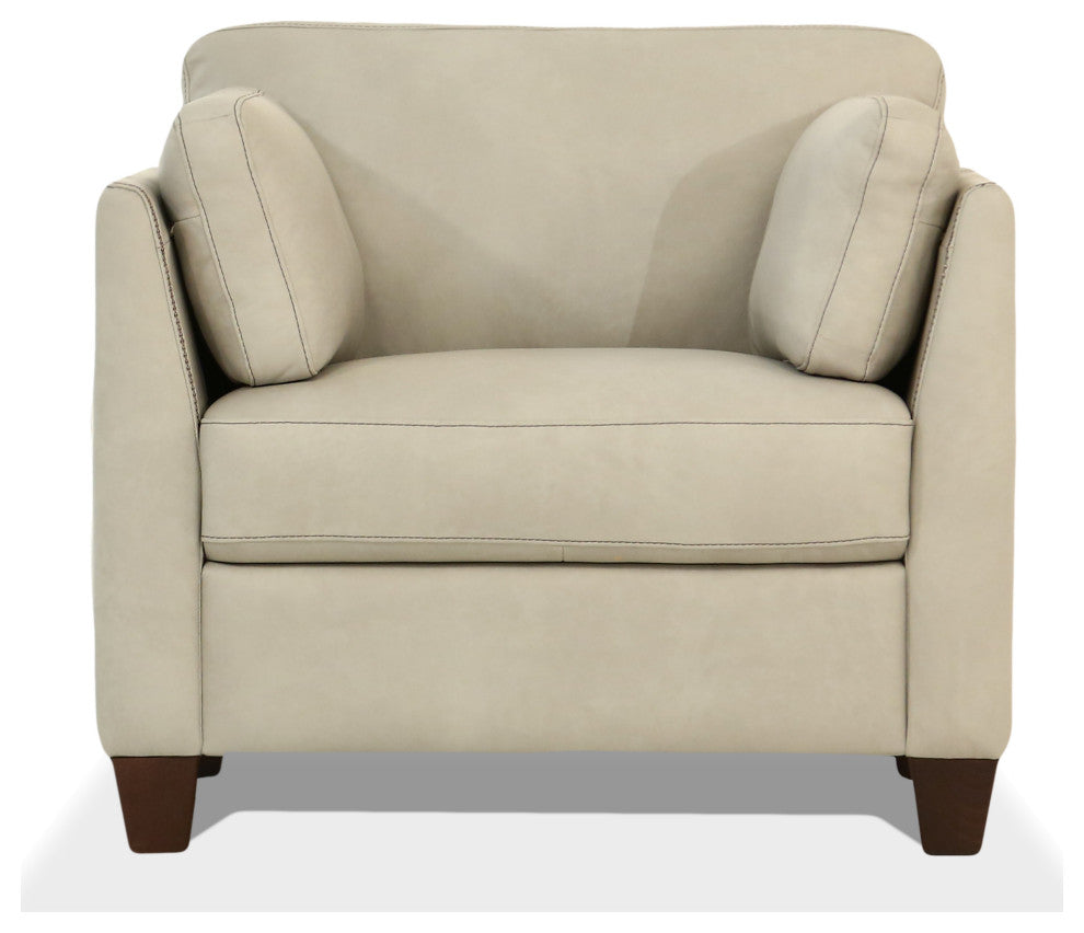 ACME Matias Chair, Dusty White Leather