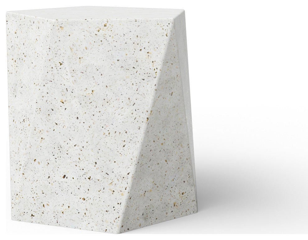 Mixx, Kelson Stool, Ivory Terrazzo
