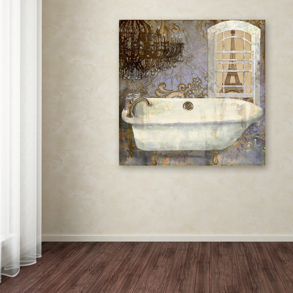 Color Bakery 'Salle de Bain I' Canvas Art, 24"x24"