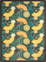 Kaleidoscope Rug, Pacific Rim, Teal, 7'8"x10'9"