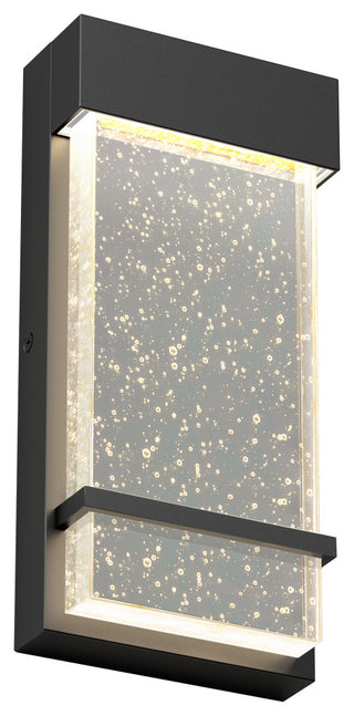 Artika Skyler Integrated LED Outdoor Wall Light, Black