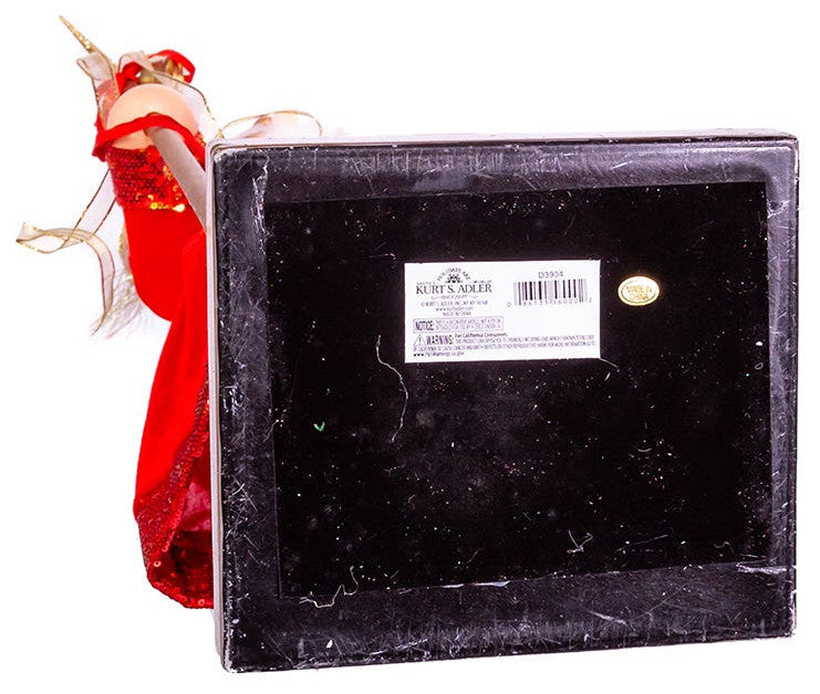 32" Plastic Red and Gold King Nutcracker