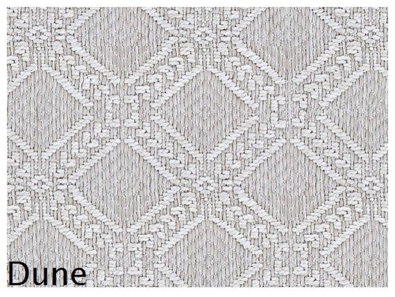 Couristan Belmar Accent Rug, Indoor/Outdoor Carpet, 5 Colors/54 Sizes, Dune, Square 3'x3'