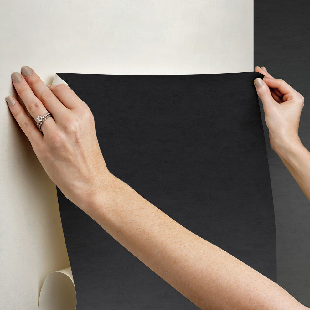 Charcoal Aura Ombre Peel & Stick Wallpaper Mural