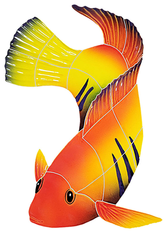 Flame Angel Fish Left Facing