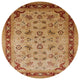 Ahgly Company Indoor Round Mid-Century Modern Area Rugs, 6' Round