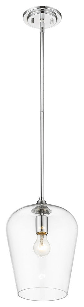 Z-Lite 473P9 Joliet 9"W Mini Pendant - Chrome