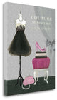"Dress Fitting Boutique III" By Marco Fabiano, Giclee on Gallery Wrap Canvas
