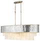 Fredrick Ramond Reverie Ten Light Linear, Champagne Gold
