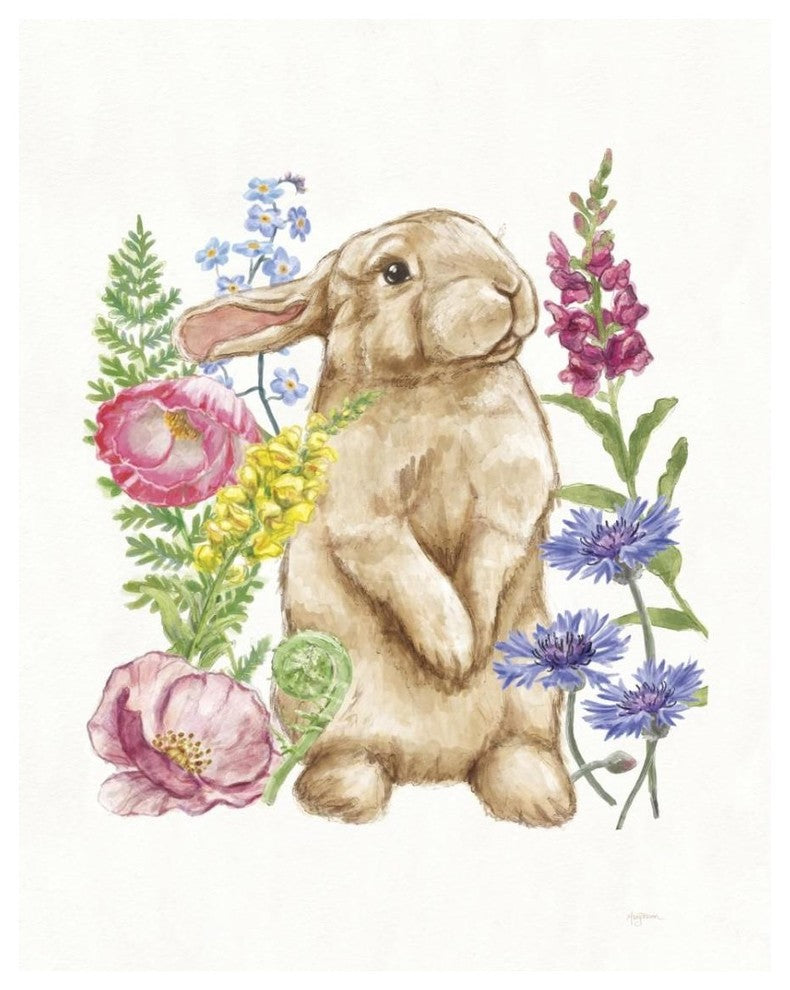 "Sunny Bunny III FB" Digital Paper Print by Mary Urban, 24"x30"