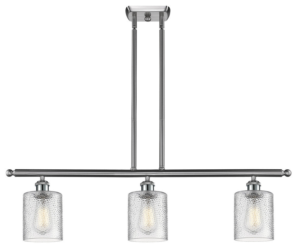 Innovations Lighting 516-3I-Sn-G112-Led 3 Light Dimmable Led Island Light