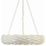 Crystorama Lighting Group 536 Broche 6 Light 24"W Wrought Iron - Matte White