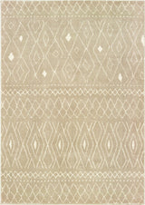 Oriental Weavers Carson Sand/ Ivory Geometric Indoor Area Rug 7'10"X10'