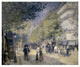 "Main Boulevard" Digital Paper Print by Pierre-Auguste Renoir, 24"x20"