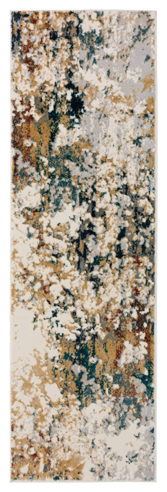 Dalyn Karma KM26 Multi 2'3" x 7'5" Runner Rug