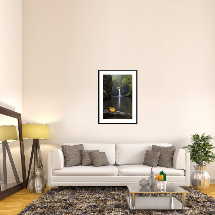 "Lonely" Framed Digital Print by Miles Morgan, 32x44"