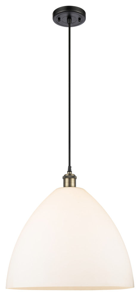 Innovations 516-1P-BAB-GBD-161 1-Light Pendant, Black Antique Brass