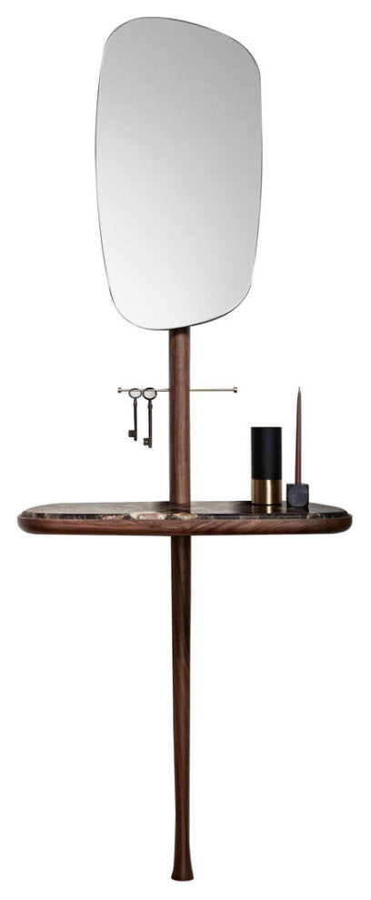 Nomon Reciever Recibidor Hallway with Marble Top