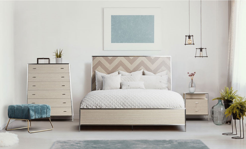 Silverlake Village 6-Drawer Chest, Washed Oak