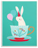 Stupell Ind. Bunny In Teacup Wall Plaque, 13"x19"