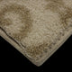 Scroll Pattern 3/8 Thick Indoor Area Rug Carpet, Cork, 6x8
