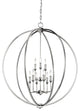 Murray Feiss Corinne Nine Light Chandelier F3058/9PN