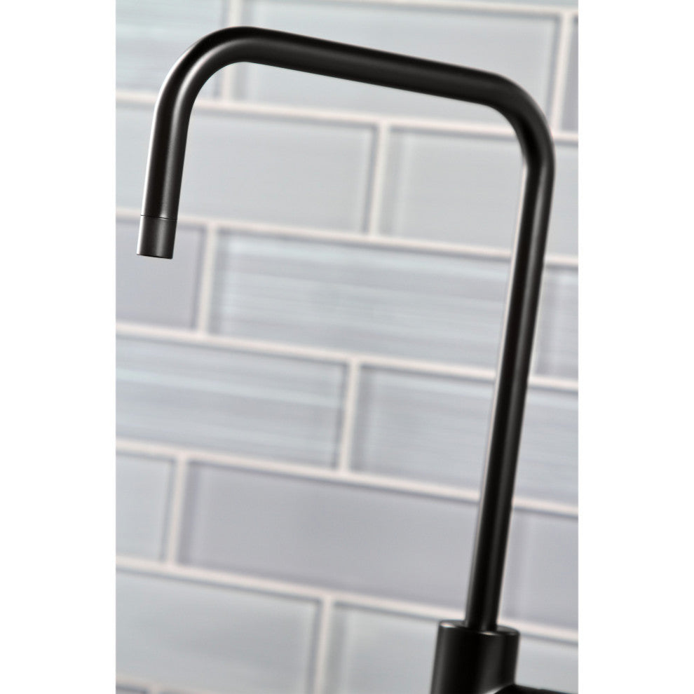 KS6190NYL New York Single-Handle Cold Water Filtration Faucet, Matte Black