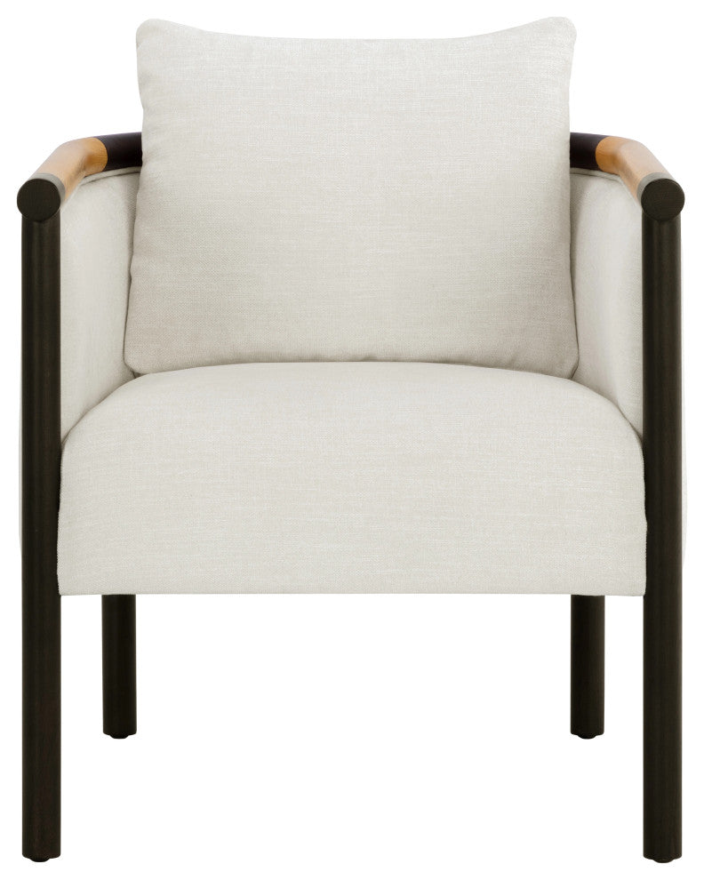 Wilder Lounge Chair, Heather Ivory Tweed