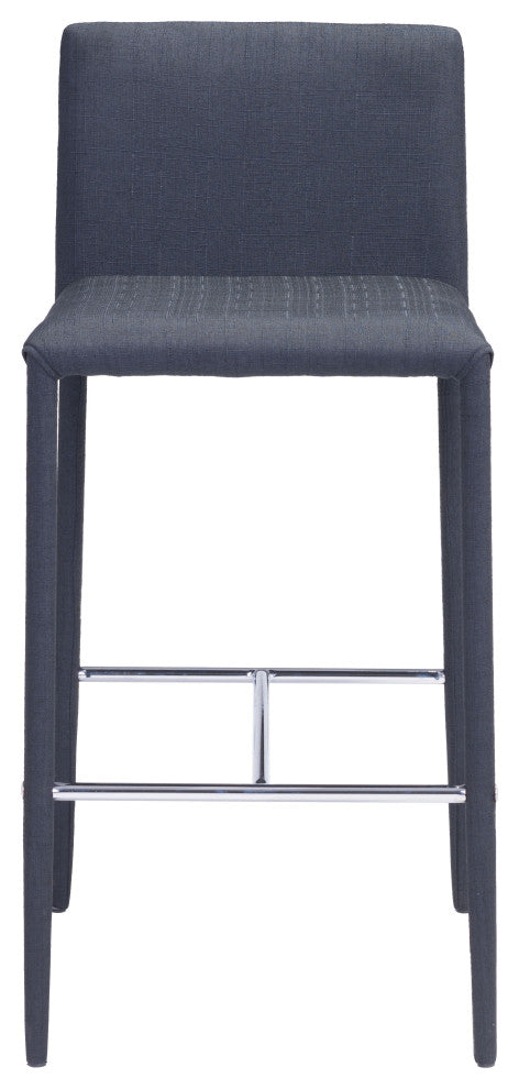 Confidence Counter Chair (Set of 2) Black