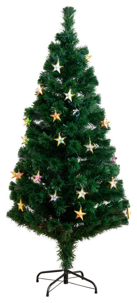 5ft. Pre-Lit Fiber Optic Artificial Christmas Tree