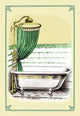 Bath and Shower Combo- Gallery Wrapped Canvas Art 28" x 42"