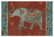 "Elephant Caravan IIM" Digital Paper Print by Daphne Brissonnet, 26"x18"