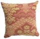 17" Tapestry Throw Pillow With Insert, Queen Maria