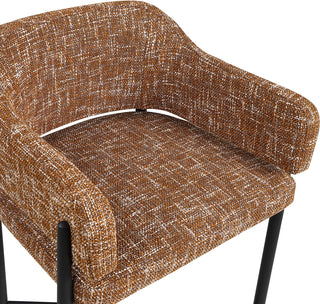 Dame Upholstered Dining Chair, Cognac