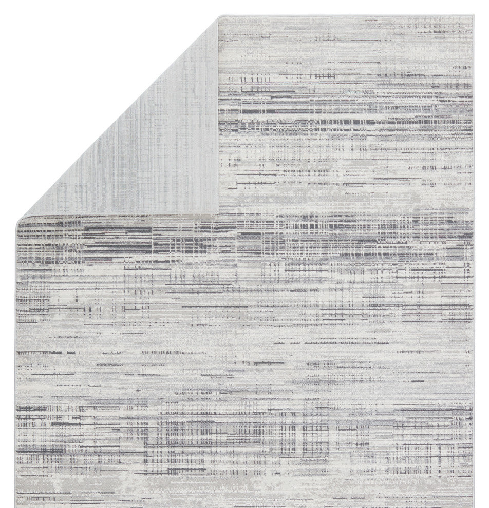 Vibe by Jaipur Living Zesiro Abstract Gray/Ivory Area Rug, 8'x10'