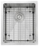 Nantucket Sinks SR1815 Rectangle Small Radius Stainless Steel Bar Sink