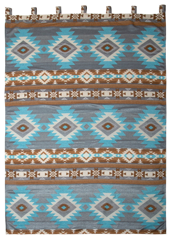 Wrangler Mesa Daybreak Southwestern Curtain Panels (Set of 2) 54" x 84"
