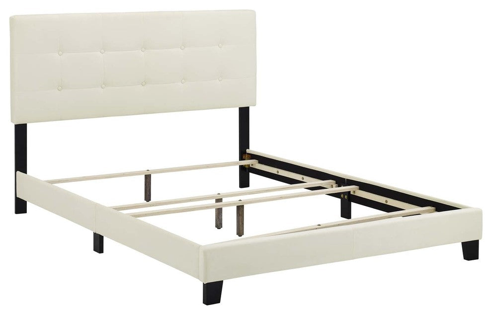 Amira Full Upholstered Velvet Bed