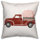 Love Truck 18x18 Spun Poly Pillow