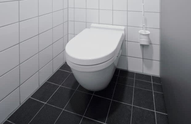 Duravit 006389 Starck 3 D-Shape Closed-Front Toilet Seat - White