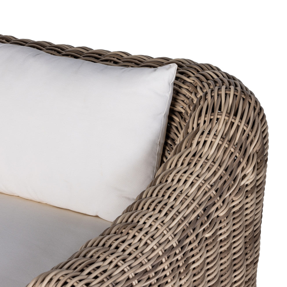 Messina Outdoor Sofa 106"-Natural